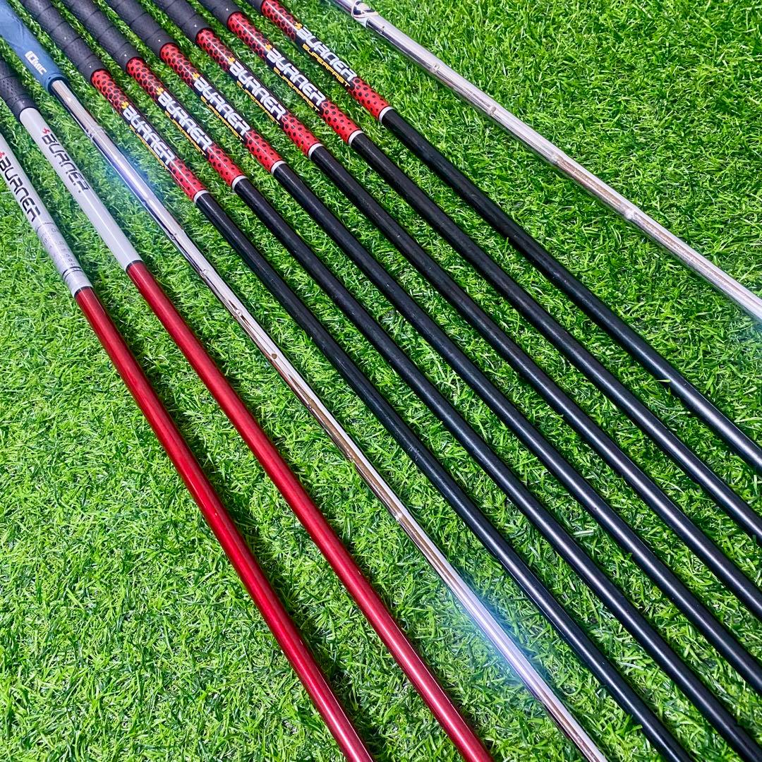 TaylorMade バーナー ゴルフセット 10本 右 R クラブ メンズ
