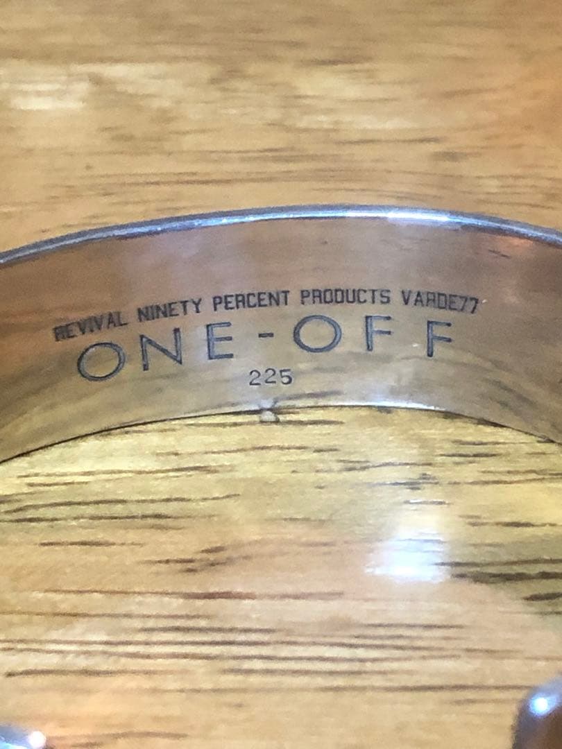 Varde77「ONE-OFF バングル」1.5cm