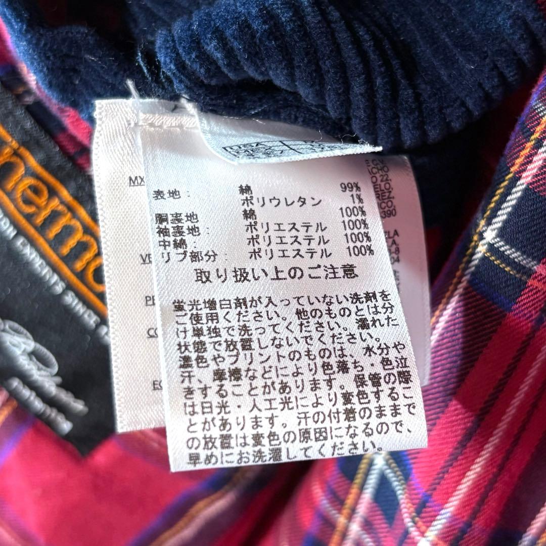 マンタ】ブルックスブラザーズ　スウィングトップ　コーデュロイ　ネイビー