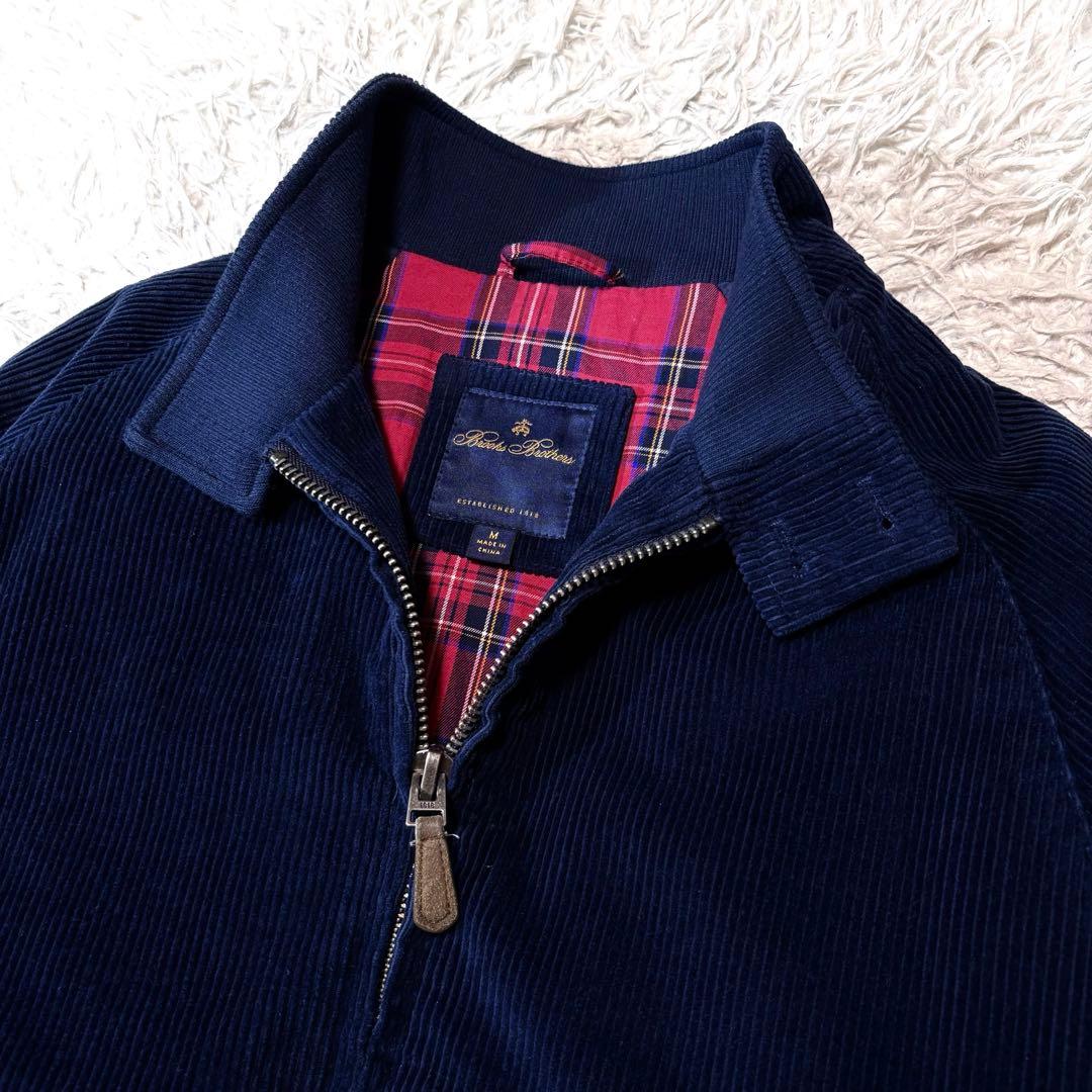 マンタ】ブルックスブラザーズ　スウィングトップ　コーデュロイ　ネイビー