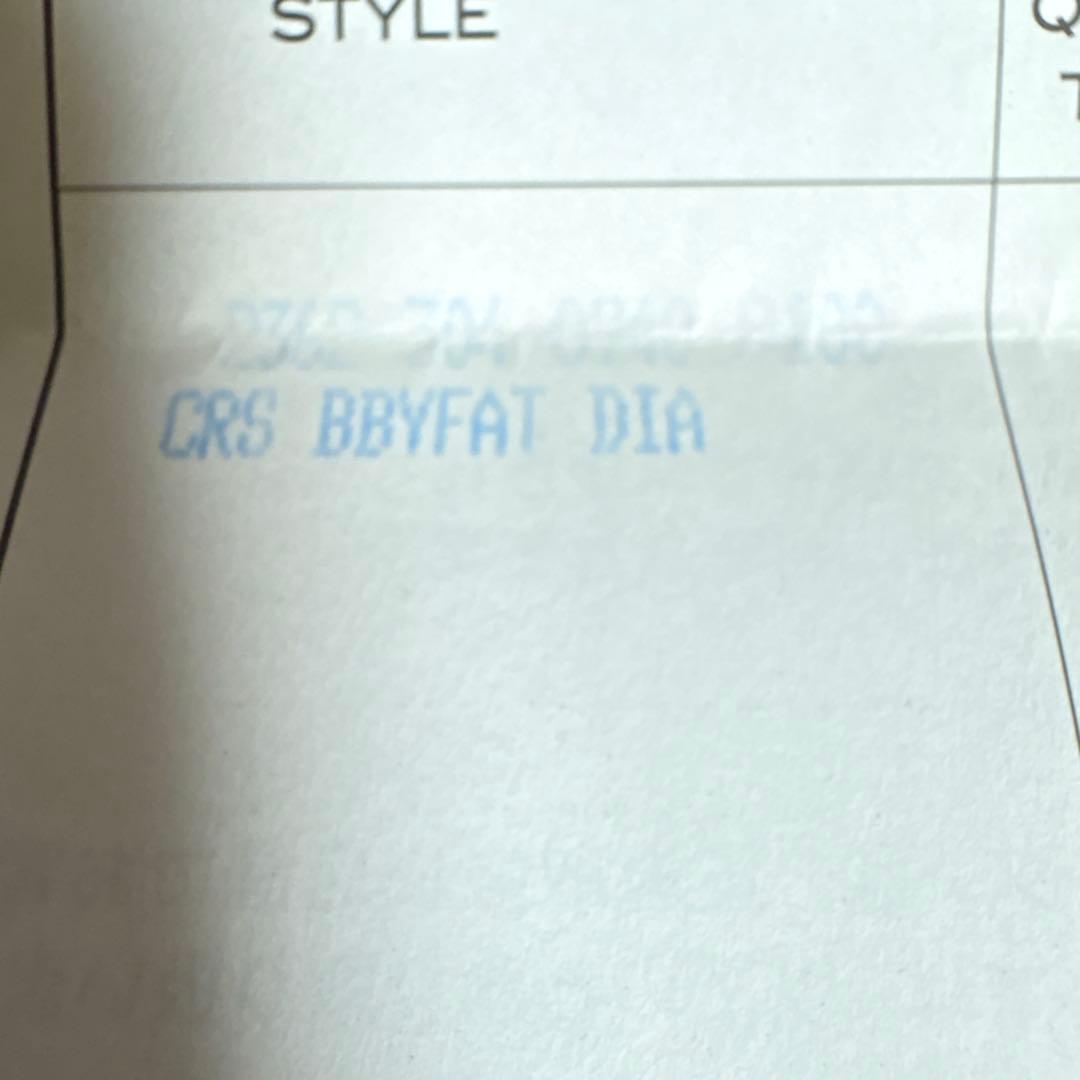 クロムハーツ　ベビーファット１Ｐ両面DIA