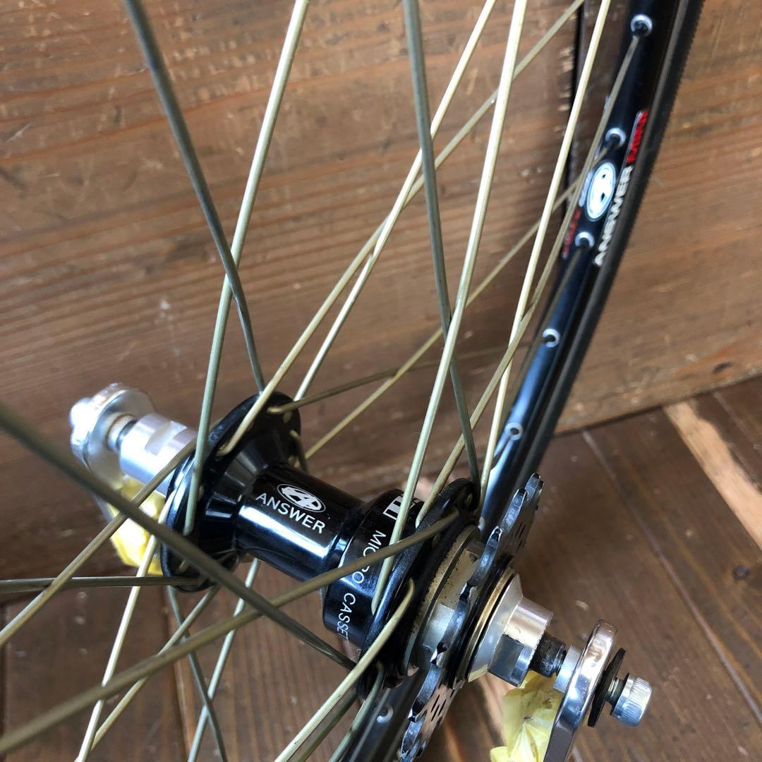 bmx レーサー　チタンホイールセット20*1-1/8