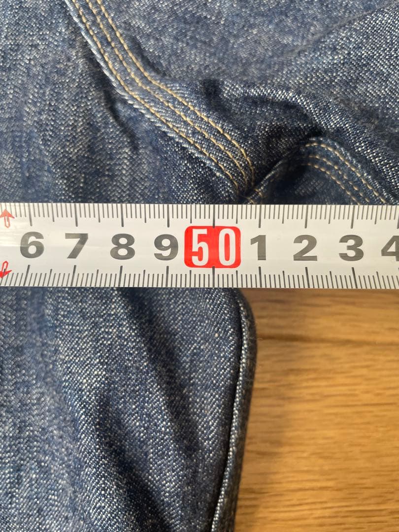 ま*も様 【DELUXEWARE】7640☆デニムシャツ☆インディゴブルー　la