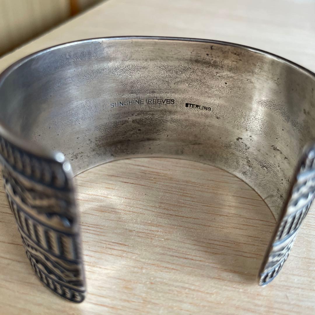 NAVAJO Sunshine Reeves バングル 3.6cm幅