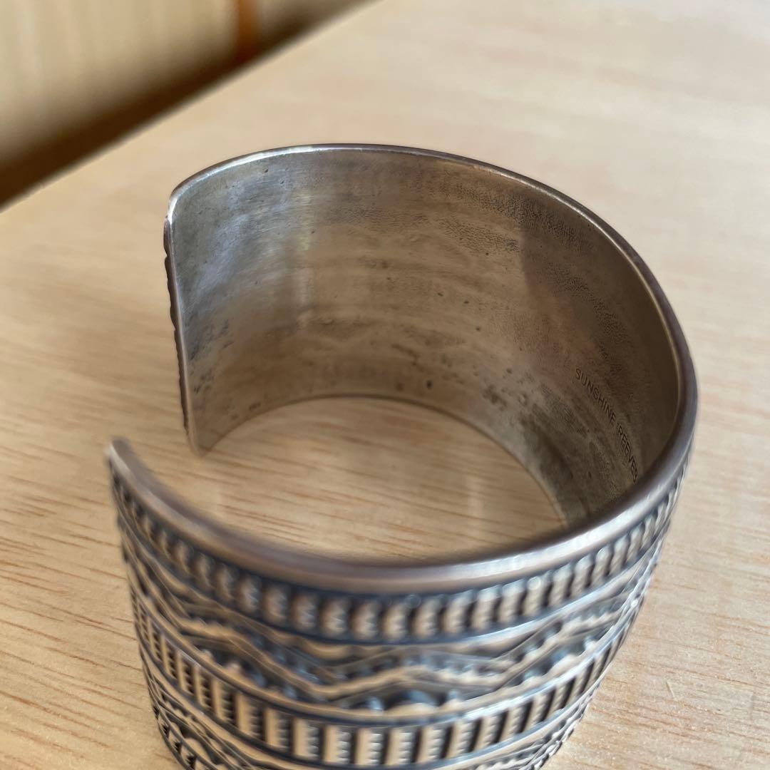 NAVAJO Sunshine Reeves バングル 3.6cm幅