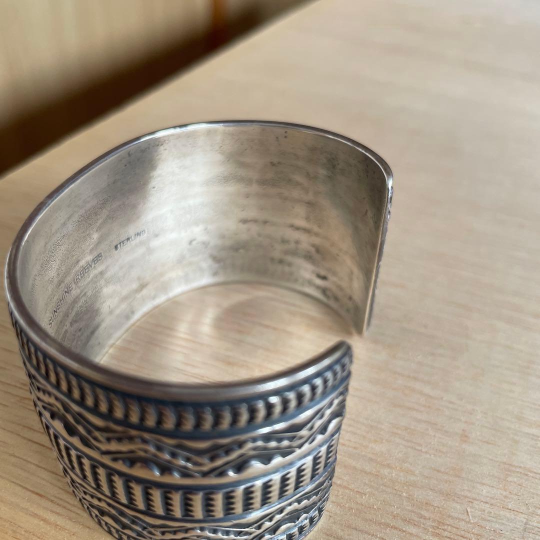 NAVAJO Sunshine Reeves バングル 3.6cm幅