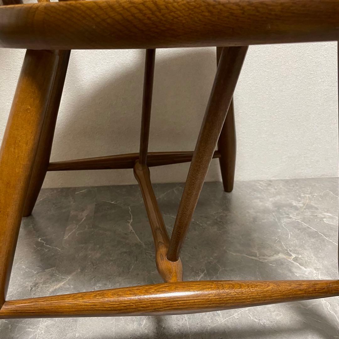 柏木工 ウィンザーアーム チェア ① ダイニングチェア　英国アンティークスタイル