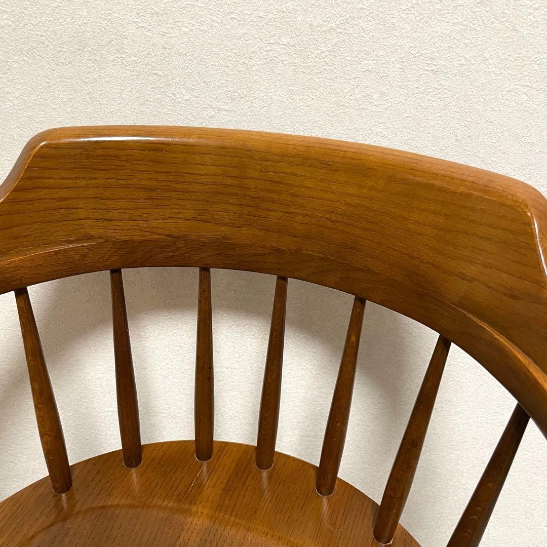 柏木工 ウィンザーアーム チェア ① ダイニングチェア　英国アンティークスタイル