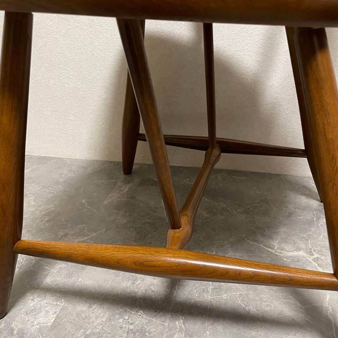 柏木工 ウィンザーアーム チェア ① ダイニングチェア　英国アンティークスタイル