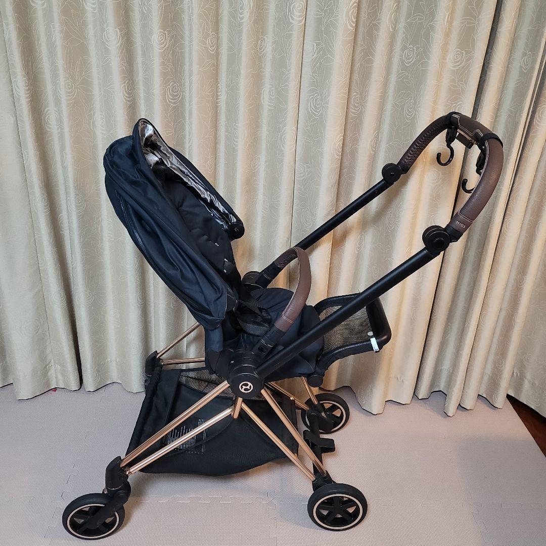 cybex Mios ベビーカー ブラックシャンパンゴールド　ローズゴールド