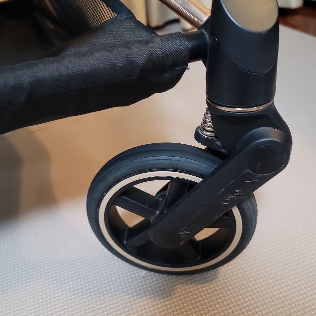 cybex Mios ベビーカー ブラックシャンパンゴールド　ローズゴールド