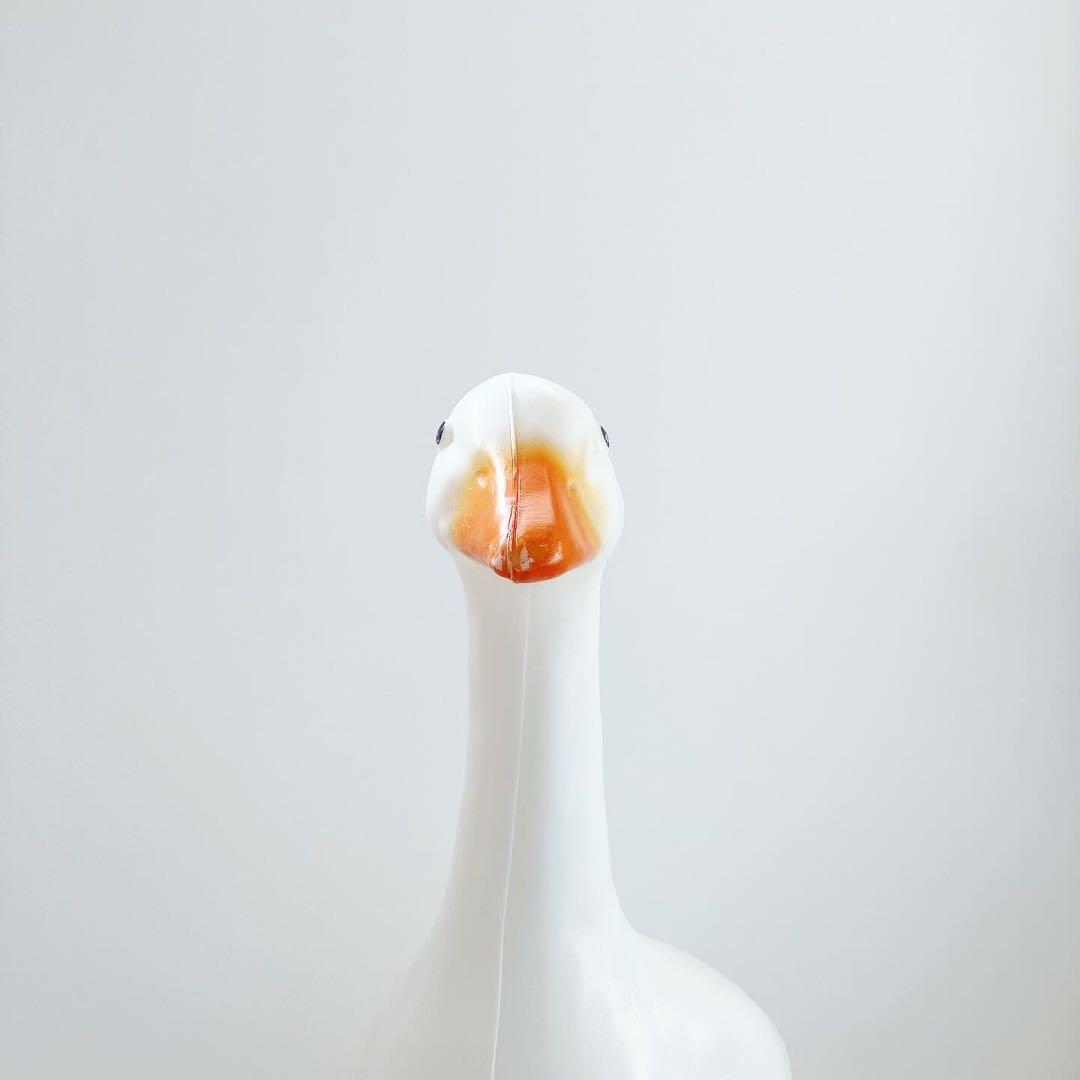 グースランプ　アヒル　あひる　テーブルランプ　ビンテージ雑貨　レトロ　古道具