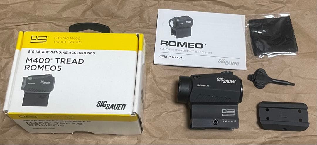 SIG SAUER ROMEO5 ドットサイト　実物