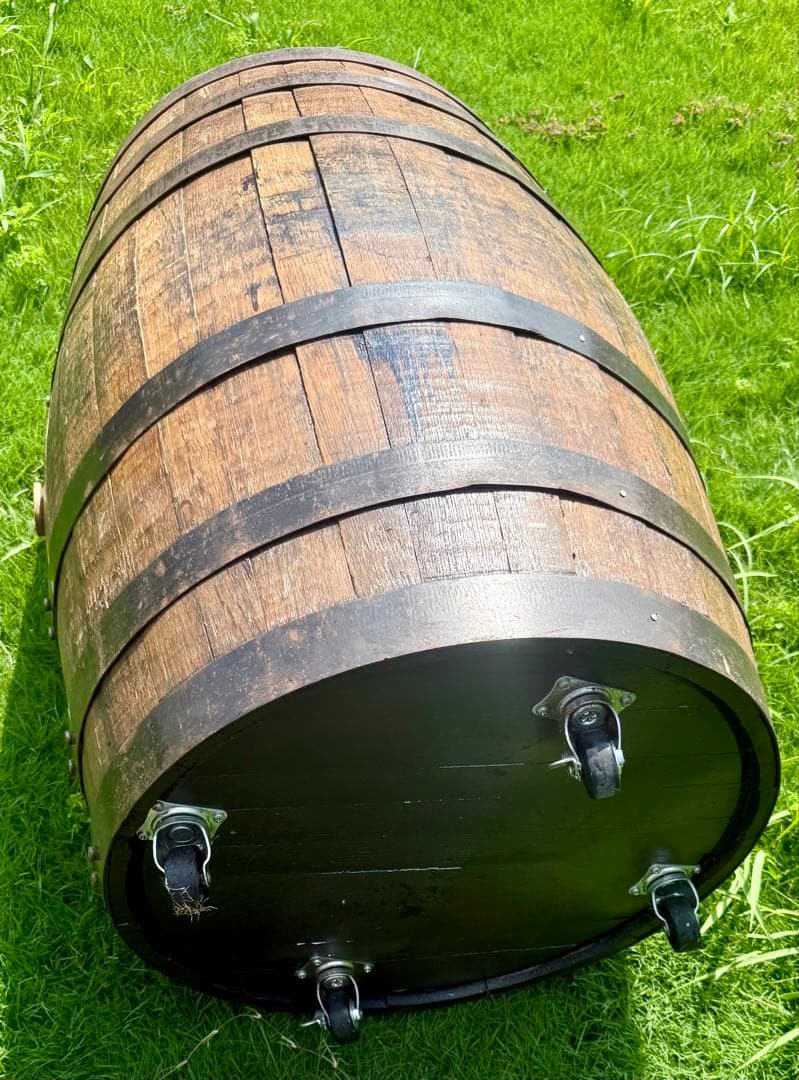 S*N様 WHISKY サントリーウイスキー樽テーブル カウンターテーブル樽化粧