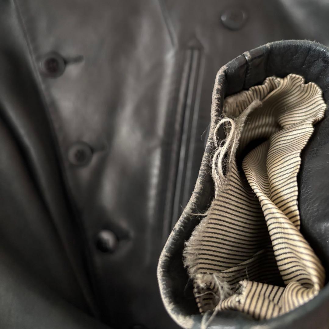 ジャケット・アウター agnes b. HOMME Napoleon leather jacket 1