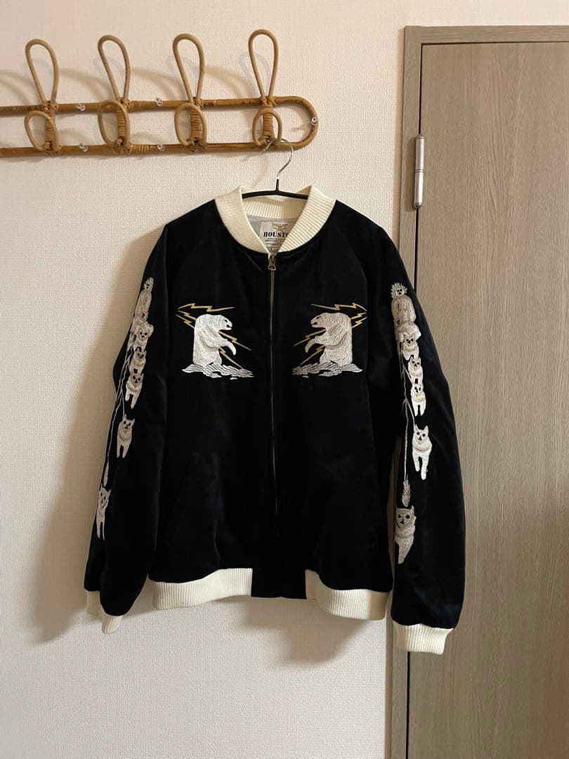 HOUSTON ヒューストン　スカジャン　ALASKA