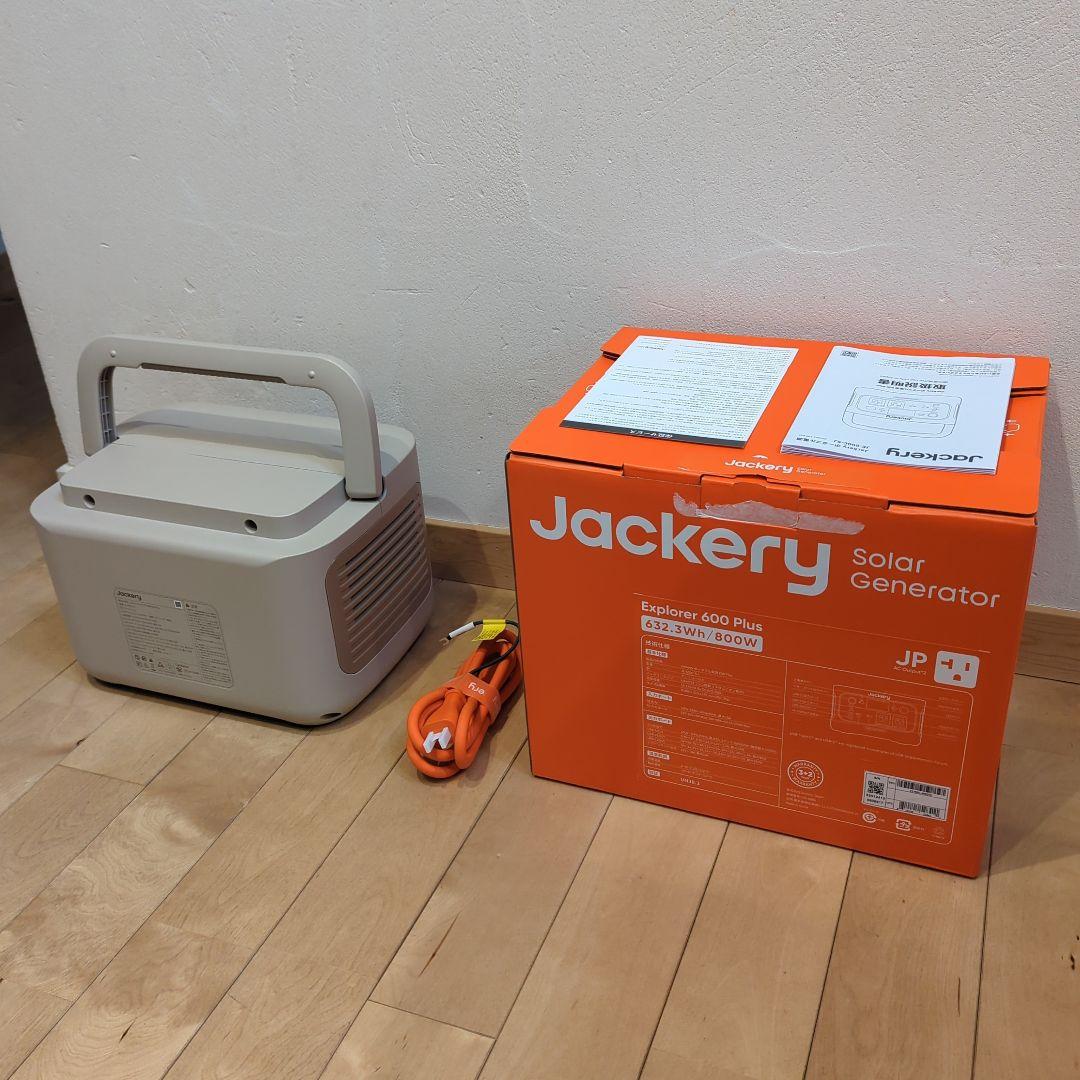 【完品・美品】Jackery 600 Plus JE-600C-SJ
