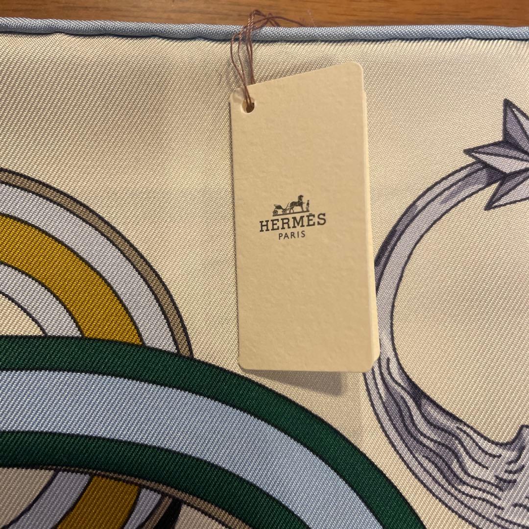 新品 HERMES エルメス カレ90 グラン・トゥラララ タグ袋箱リボン付き