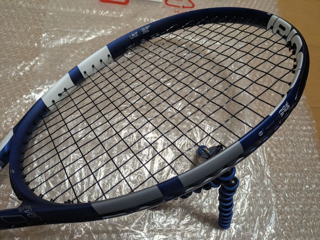 使用30分のみの新品同様品☆特価☆ バボラ エボドライブ115ウインブルドン