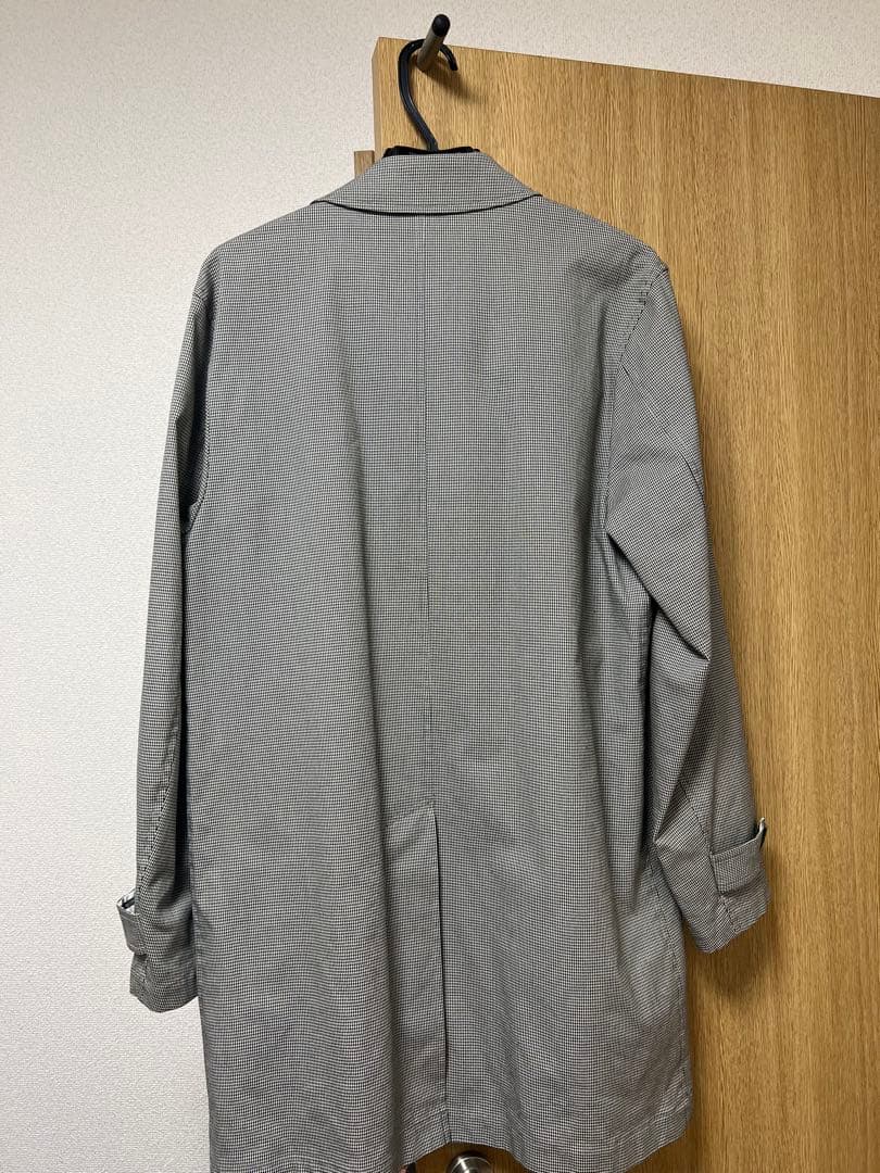 BURBERRY BLACK LABEL バーバリー コート グレー チェック柄
