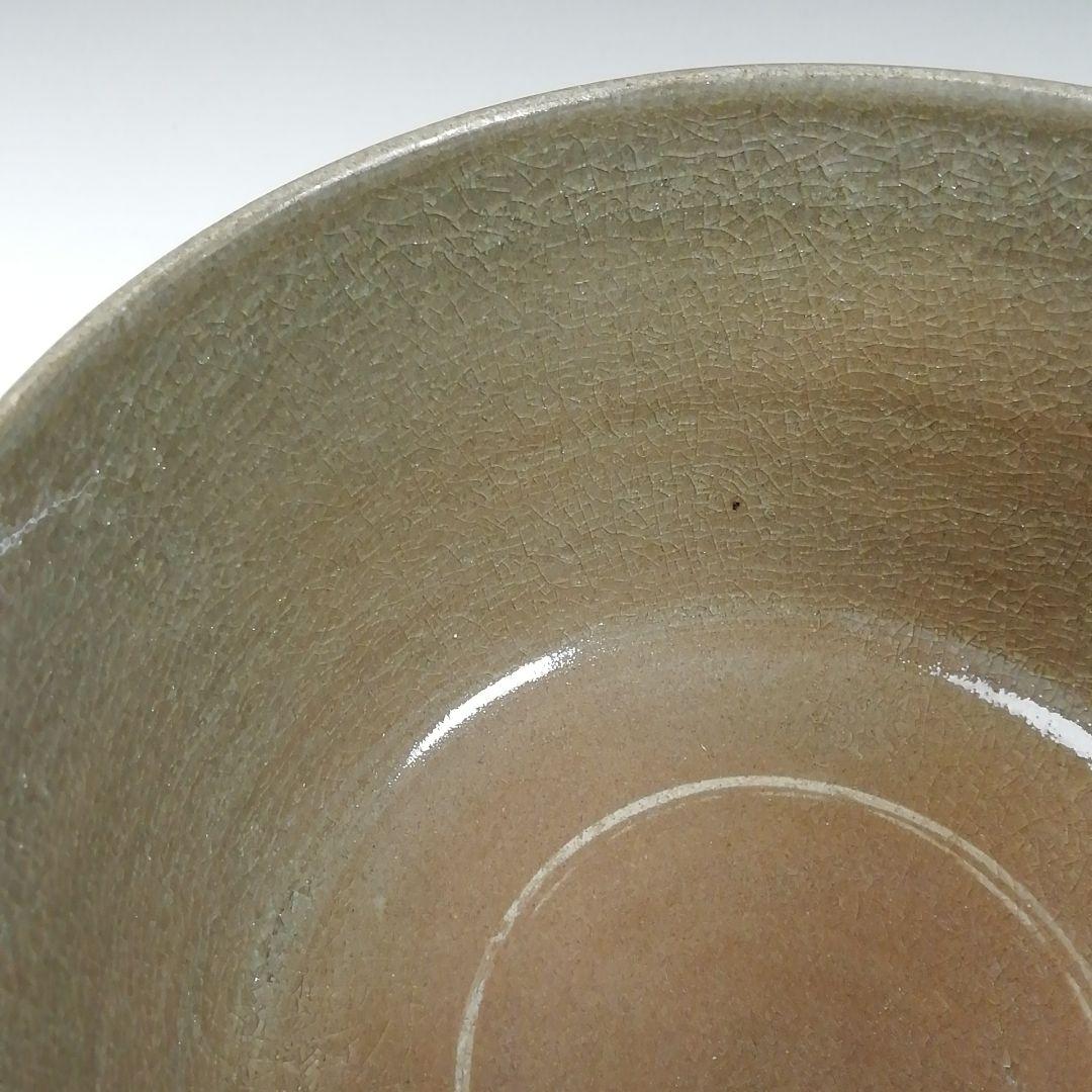 Ｗ１９９　茶碗　『高取　茶碗』『高取焼宗家　高取八山(栄作) 造』　共箱　茶道具