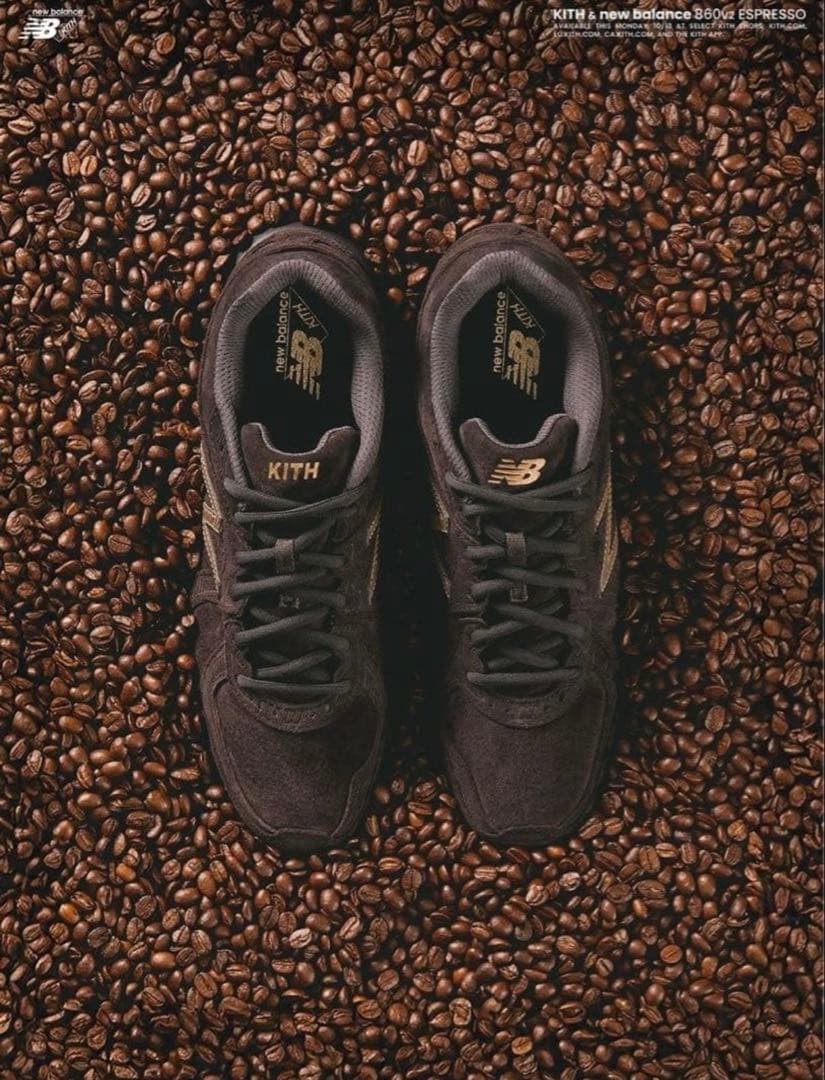 Kith x New Balance 860V2 Espresso 26㎝