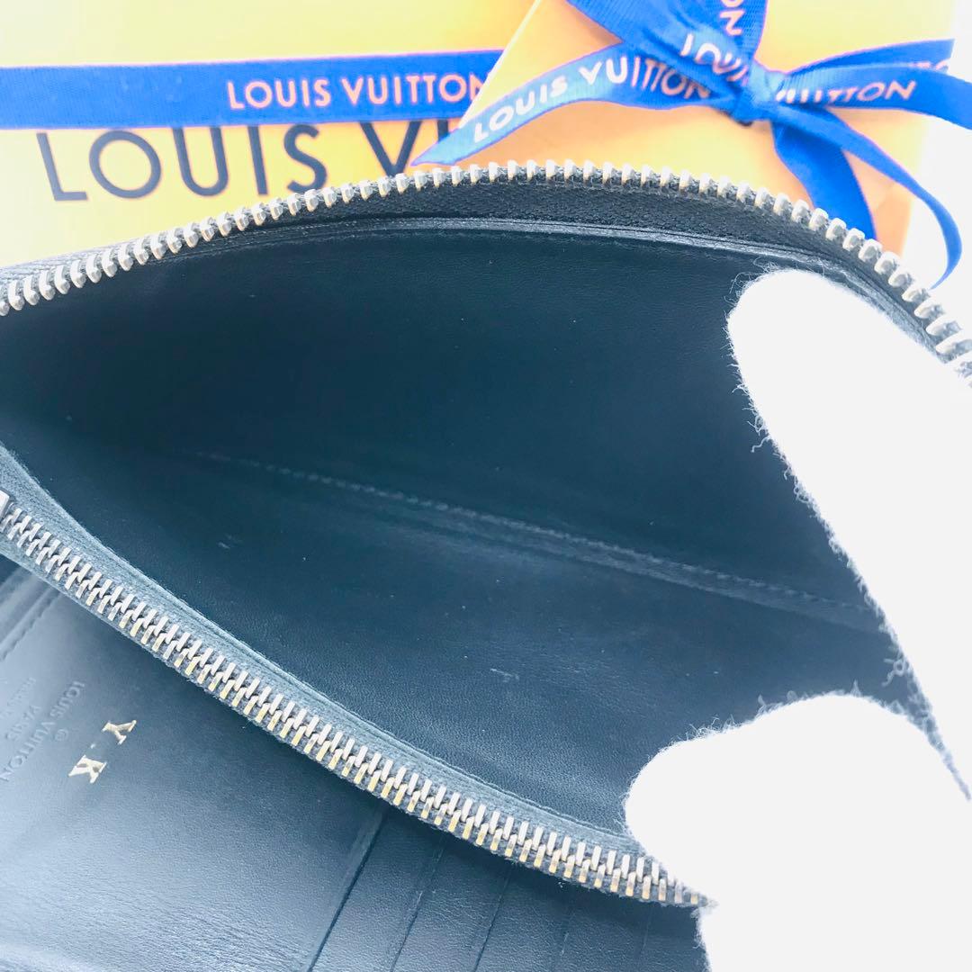 ルイヴィトン✨ダミエ アンフィニ ジッピーウォレット ヴェルティカル ブラック