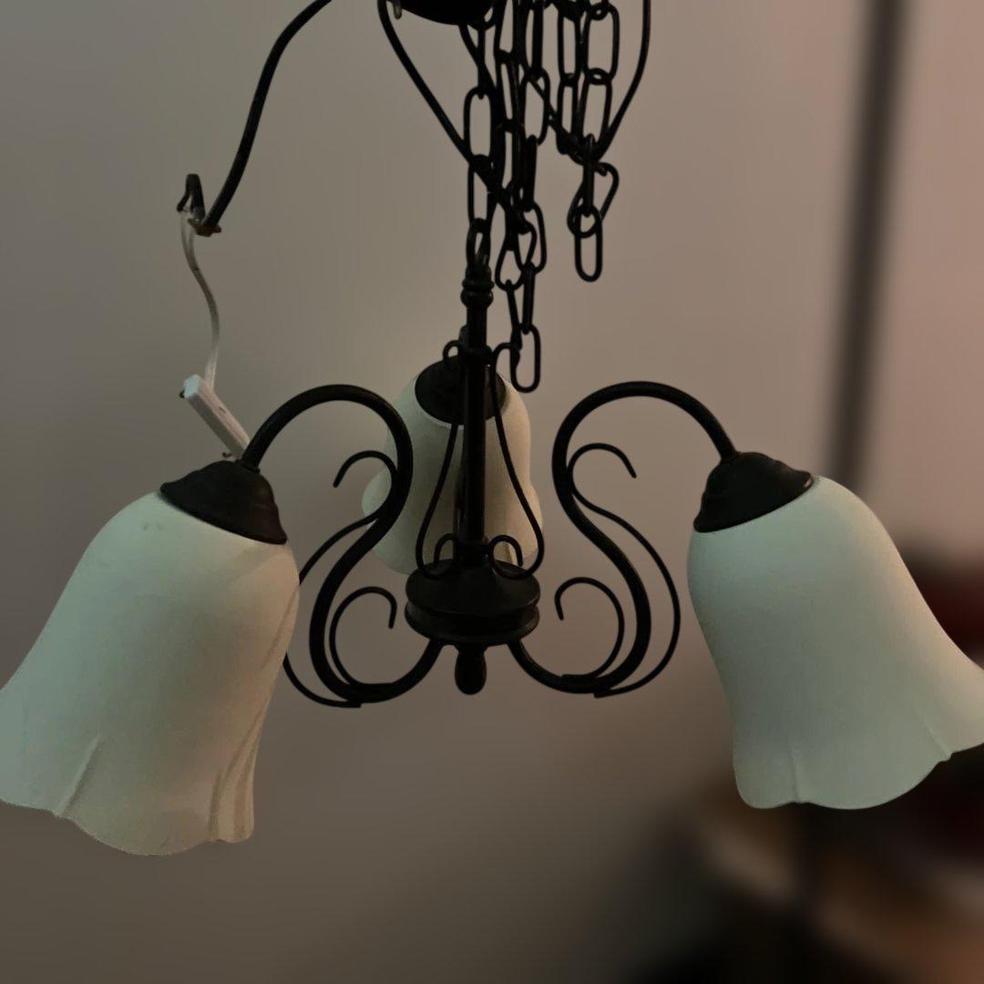 シャンデリア　オーデリック　アンティーク