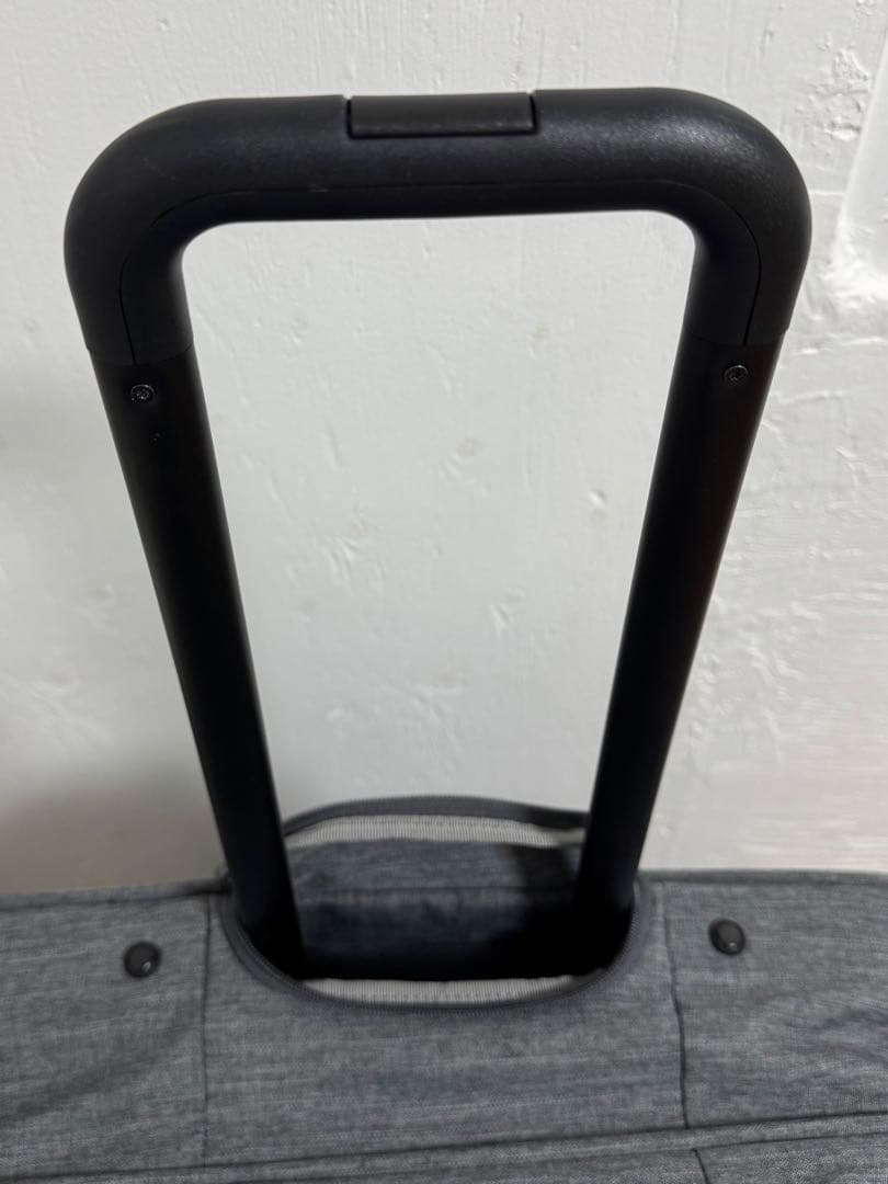 【廃盤品】無印良品 ソフトキャリーケース Lサイズ グレー　説明書と鍵、カバー付