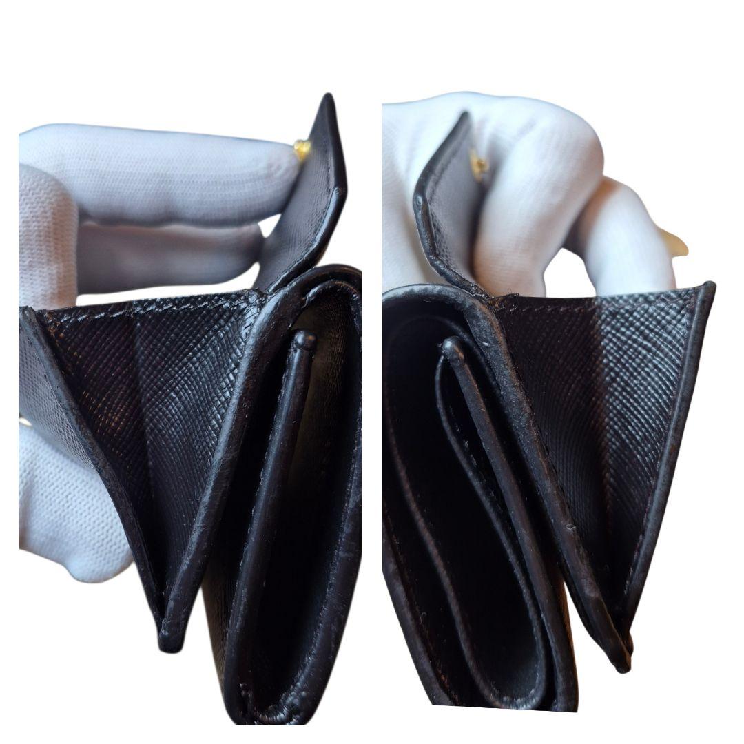 ＰＲＡＤＡ　プラダ　サフィアーノ　三つ折り財布