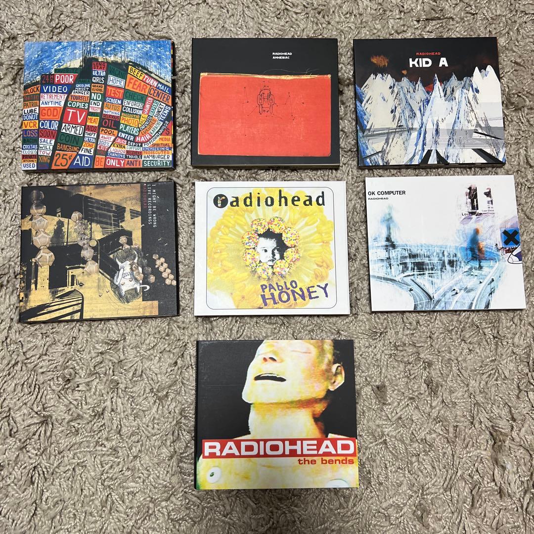 RADIOHEAD 7CDアルバムボックスセット