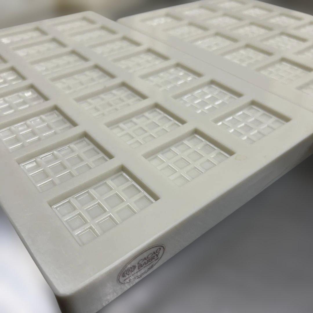 カカオバリー チョコレートモールド 4枚セット 板チョコ型