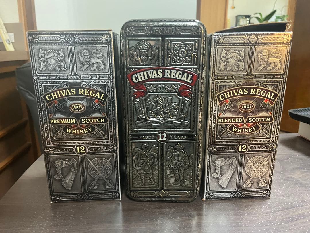 古酒３本セットCHIVAS REGAL 12年