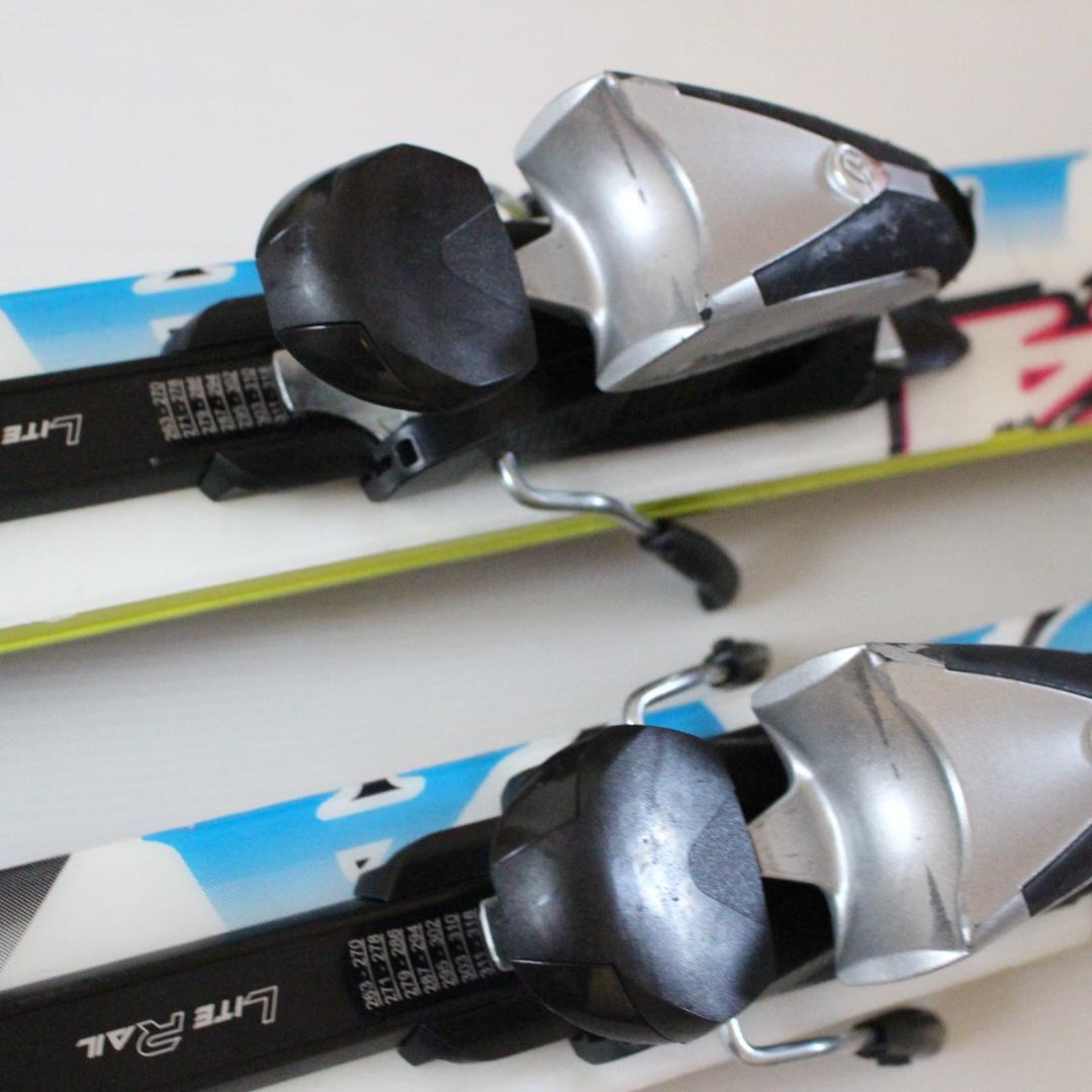 Heat★メンズスキー板&ストックセット ビンティング付き約158cm