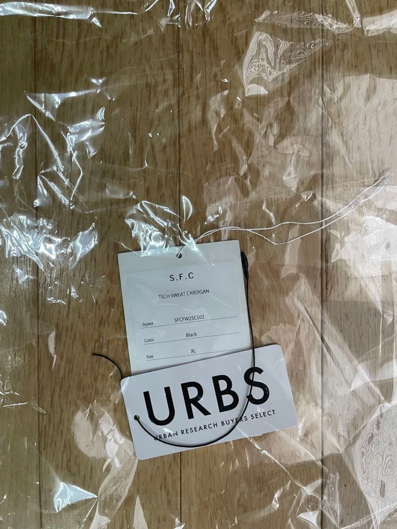 【XL】S.F.C SFC TECH SWEAT CARDIGAN
