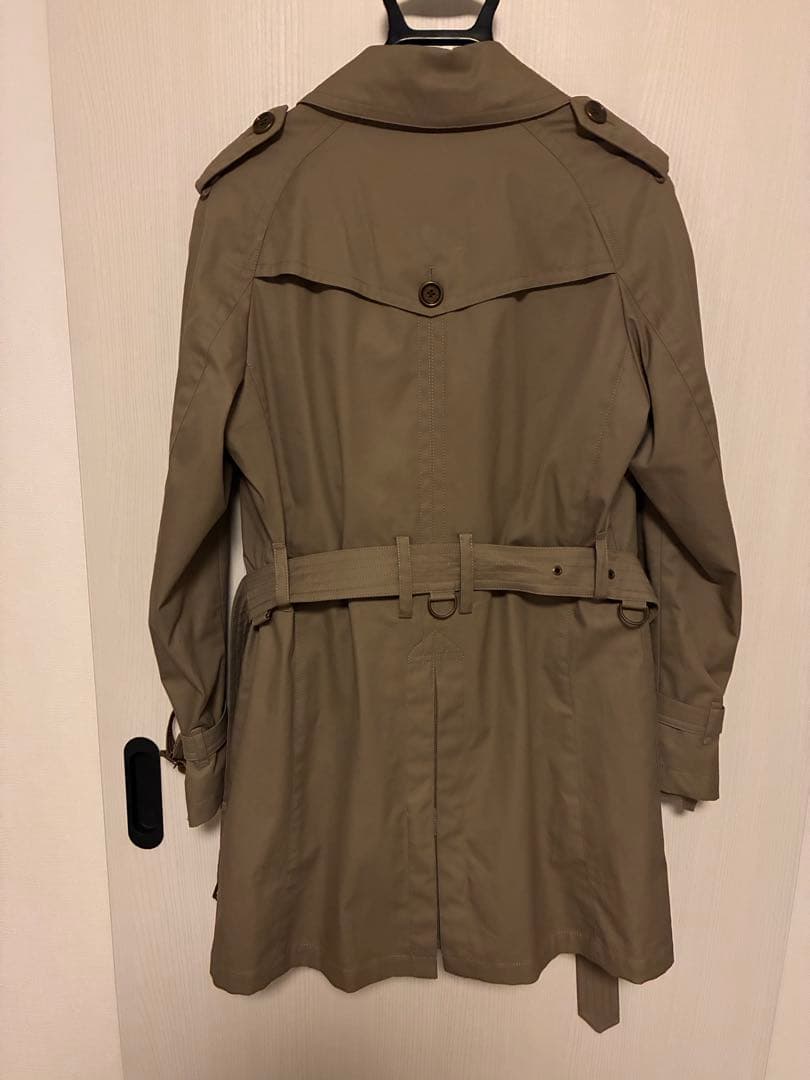 バーバリーブラックレーベル　トレンチコート　ライナー付き　ベルト付き　Mサイズ