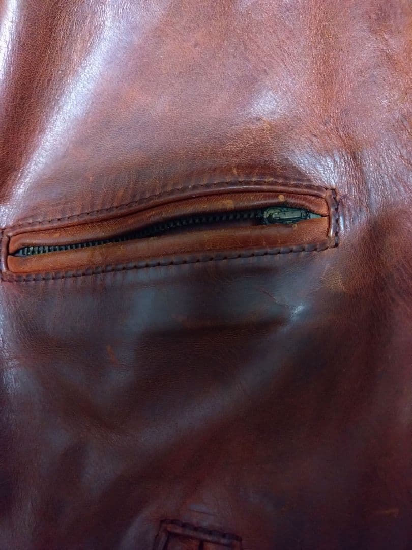 値下げ交渉可　エアロレザー　サイズ38　ライダースジャケット