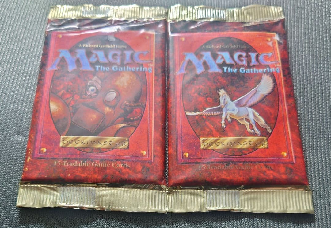 mtg 絶版 ブースターパック 2個セット 基本セット 第4版 4th 4ed