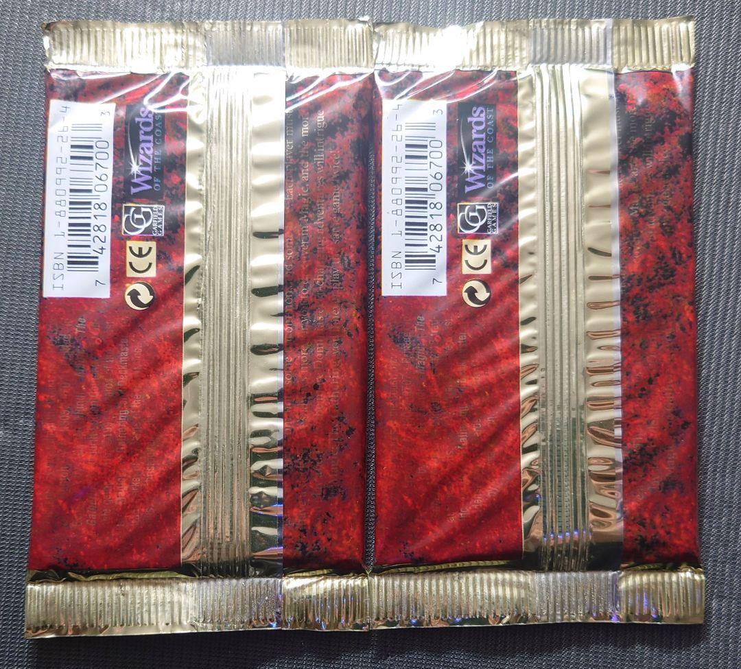 mtg 絶版 ブースターパック 2個セット 基本セット 第4版 4th 4ed
