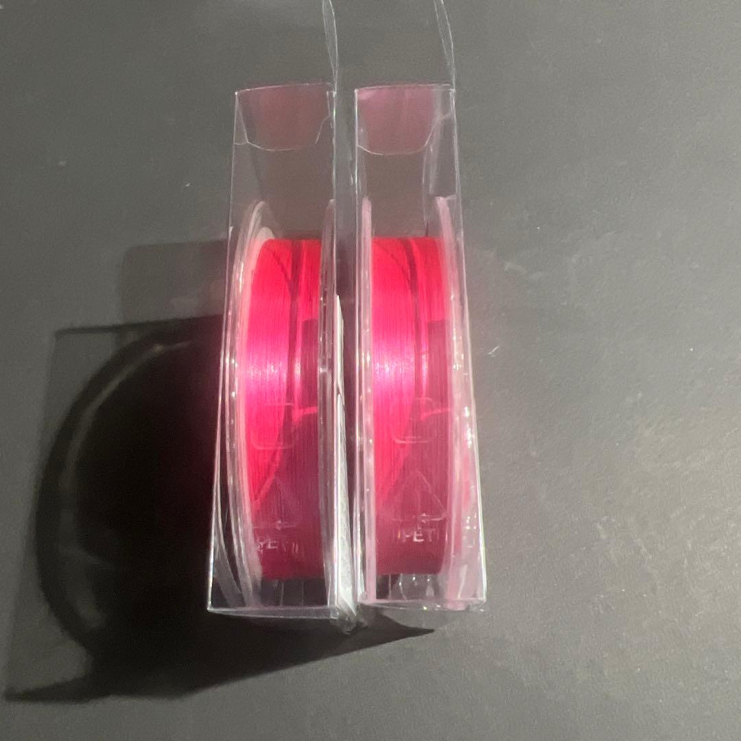 スクイッドマニア　PEライン ラグジュアリーピンク0.5号210m 2個セット