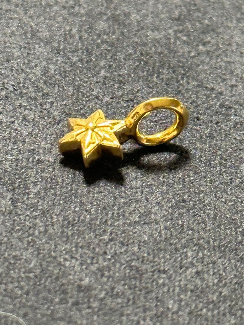 クロムハーツ　22k スタースタックチャーム　インボイス原本無修正あり