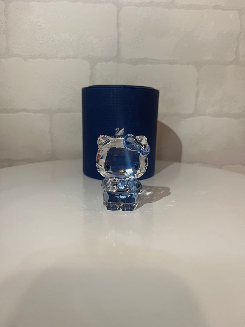 スワロフスキー　ハローキティフィギュア　置物1142933