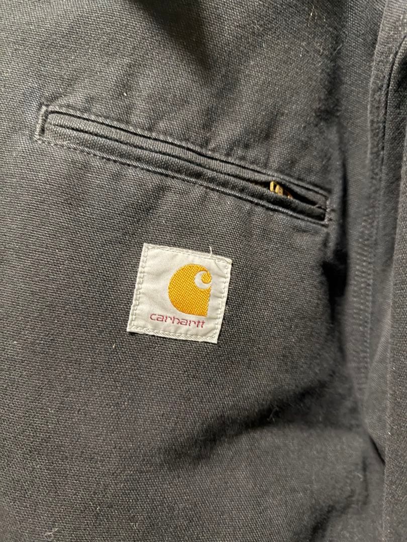 25AW カーハートWIP OGデトロイトジャケット ブラックM