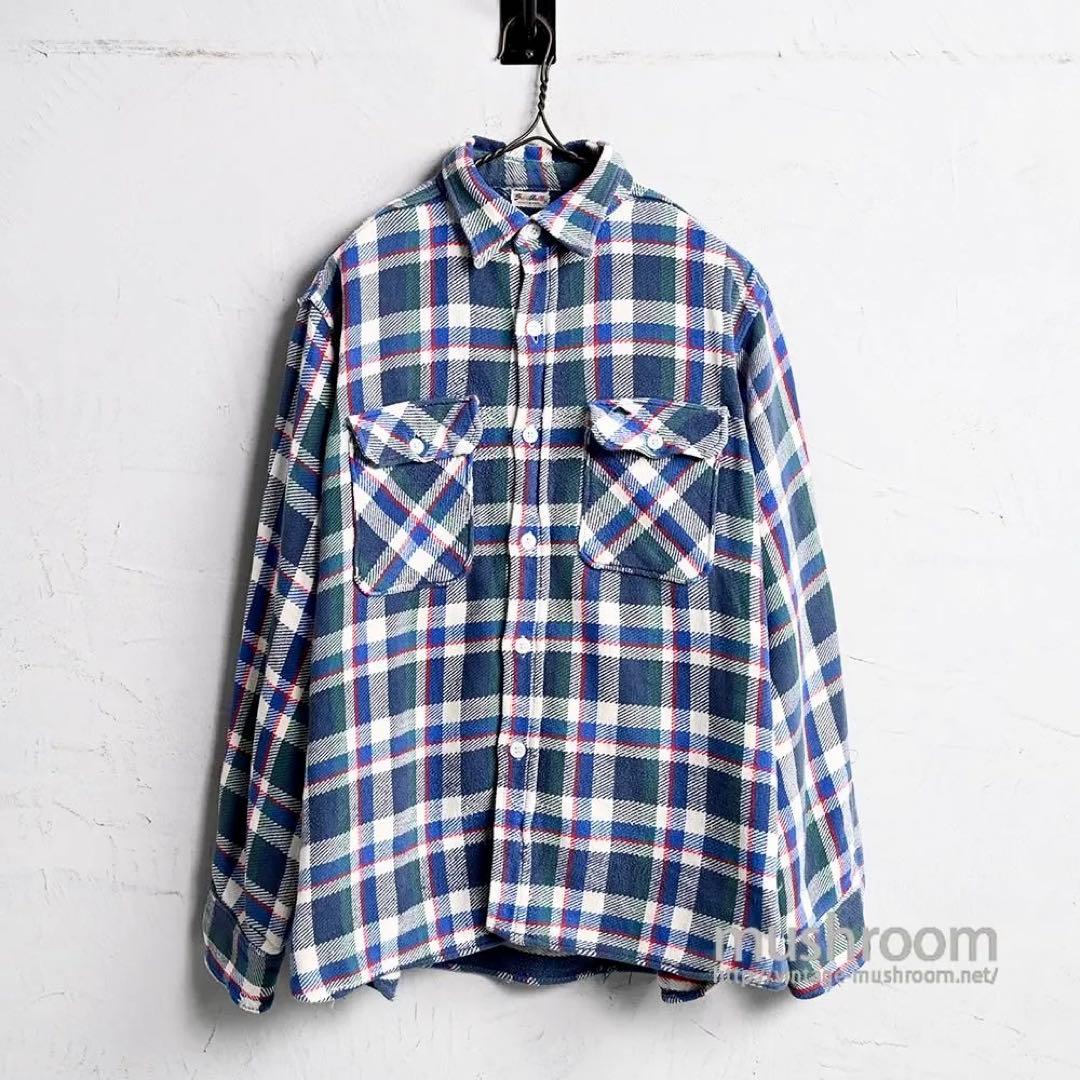 コ*マ様 【好配色】 40s SUN VALLEY SHIRT マチネル ネルシ