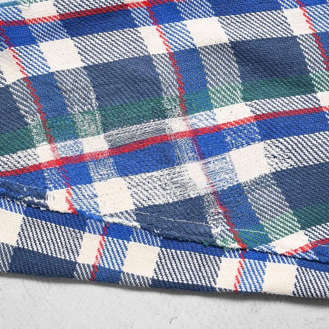 コ*マ様 【好配色】 40s SUN VALLEY SHIRT マチネル ネルシ