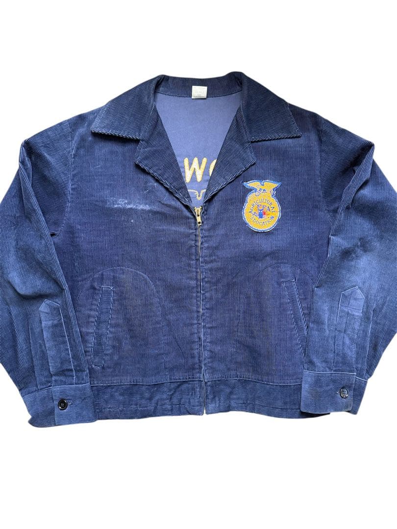 週末値下げ FFA ジャケット 濃紺 サイズlot100-40程度 90Sくらい