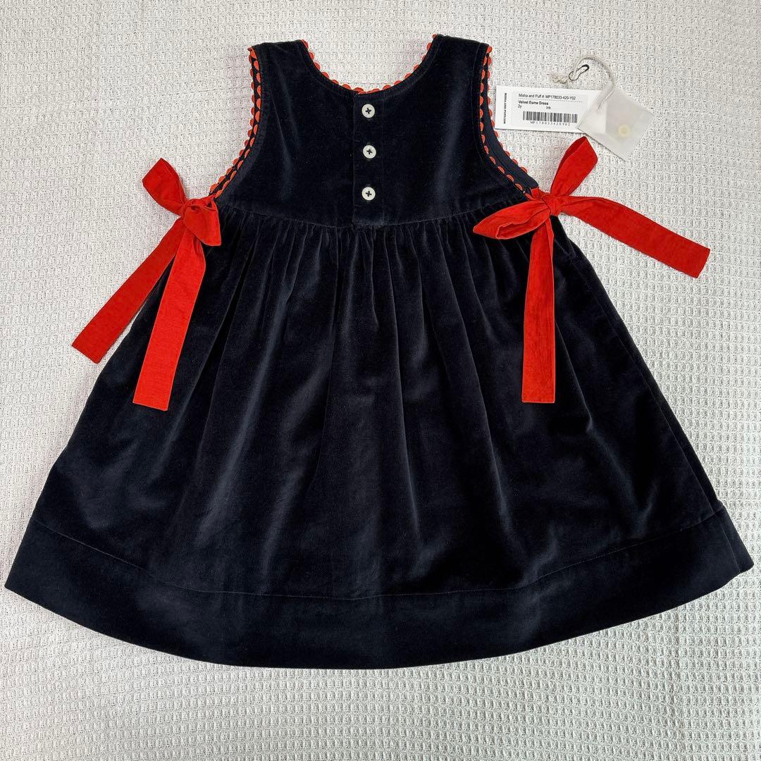ワンピース Misha&Puff Velvet Esme Dress 2y