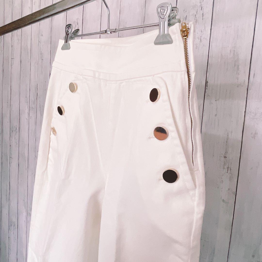 HM2810 新品未使用　ケイトスペード　セーラー　デニム　パンツ