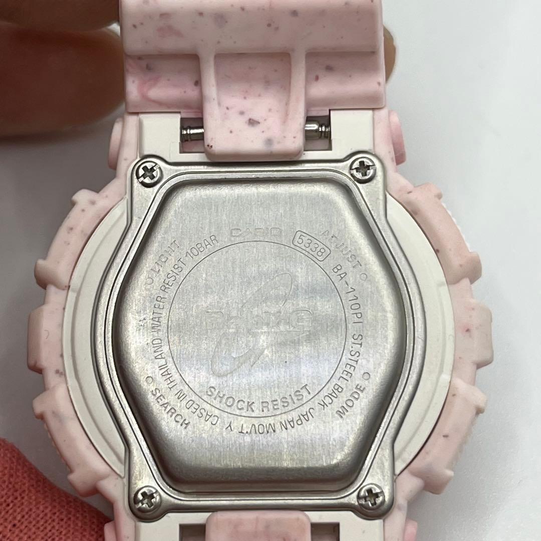 CASIO BA-110PI-4AJF Baby-G ストロベリー　ピンク