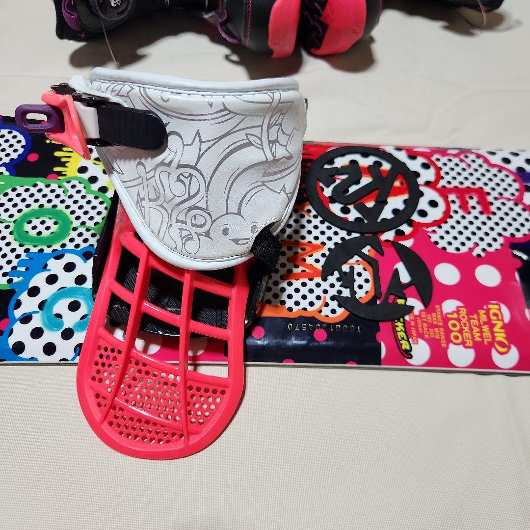 IGNIO ROCKER 100 スノーボード ブーツ　ビンディングセット